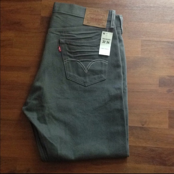 Levi 501 Straight Fit Mens Jeans - Picture 3 of 4